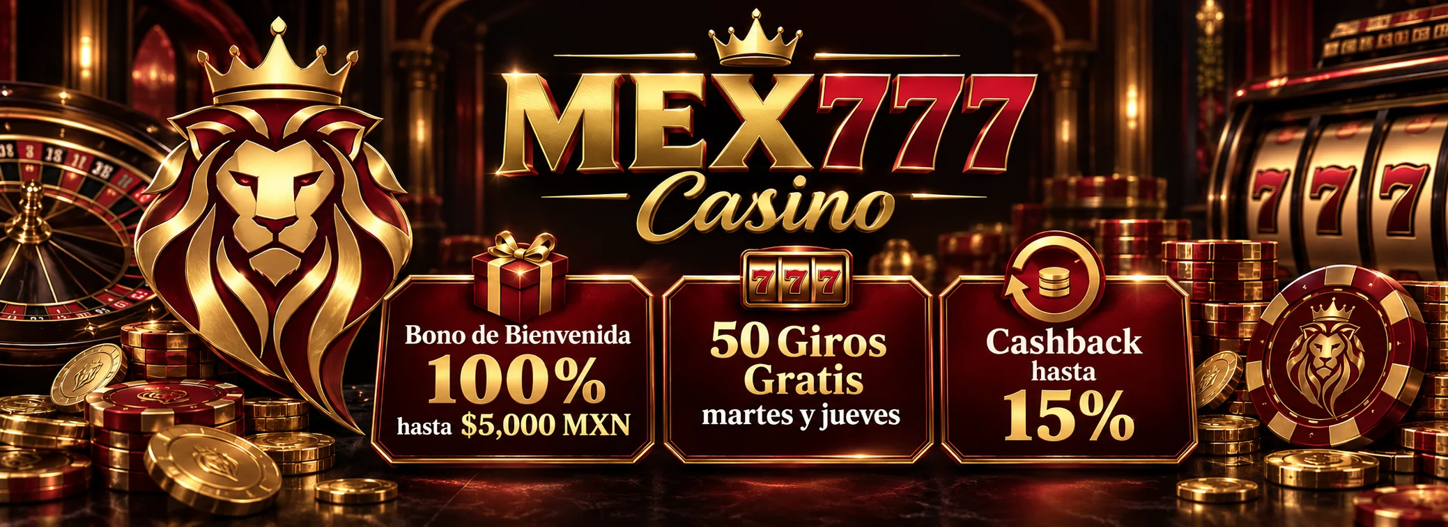 100% hasta $5,000 MXN